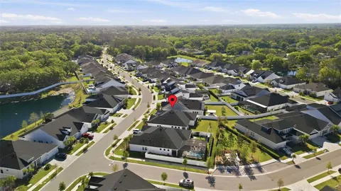 a view of a city with lake view