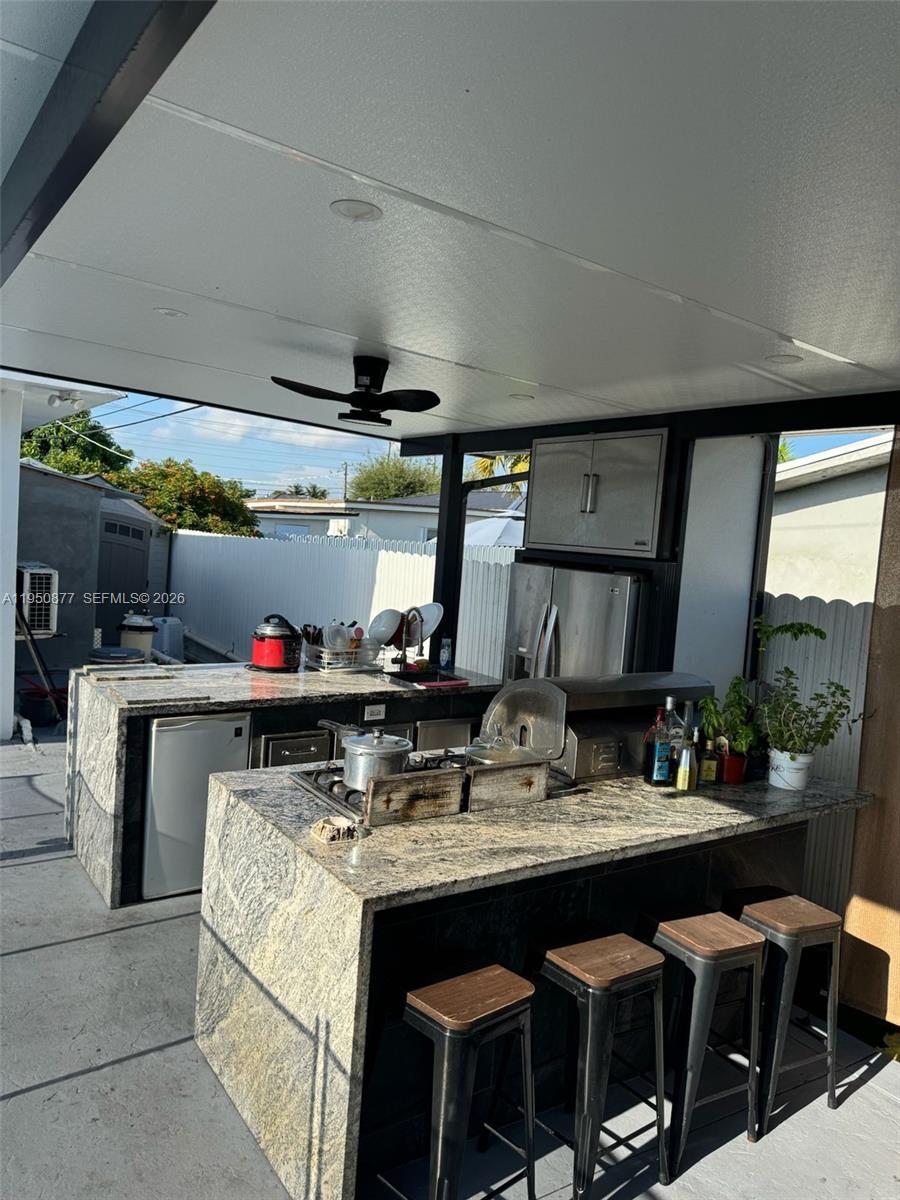 3480 East 9th Court Hialeah, FL 33013 - Photo 20 of 40 OUTDOOR KITCHEN