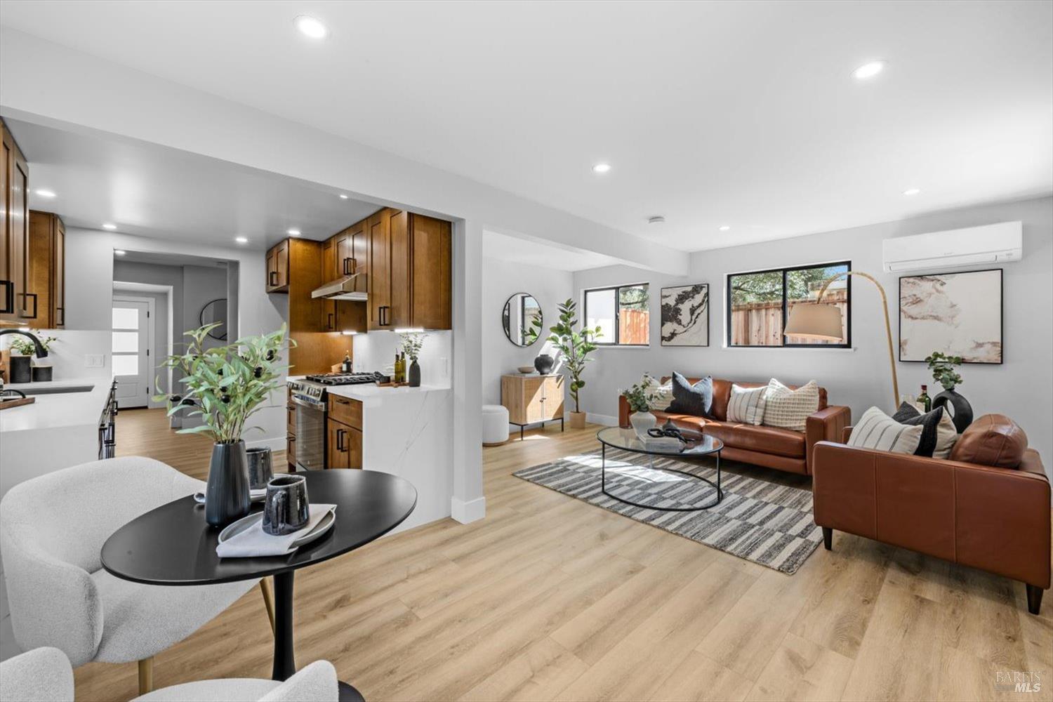 2192 First Avenue Napa, CA 94558 - Photo 18 of 81 a living room with furniture and a wooden floor