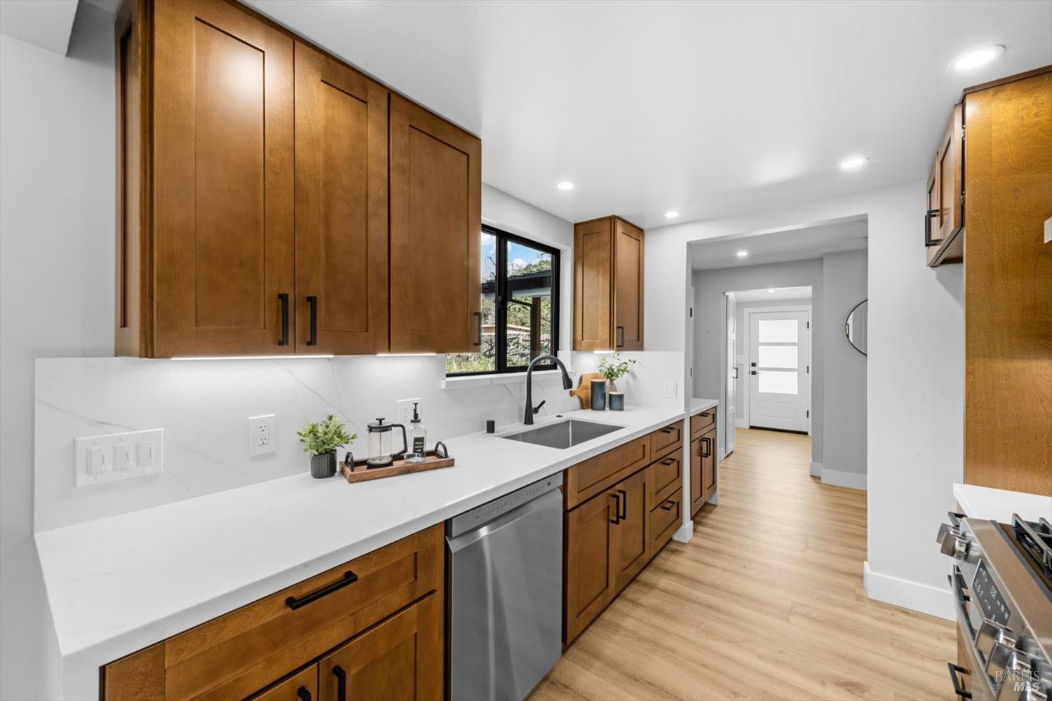 2192 First Avenue Napa, CA 94558 - Photo 21 of 81 a spacious bathroom with a sink double vanity and a mirror