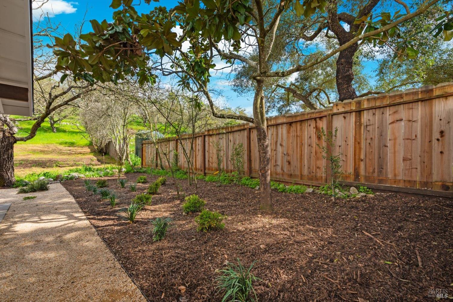 2192 First Avenue Napa, CA 94558 - Photo 68 of 81 a backyard of a house with lots of green space