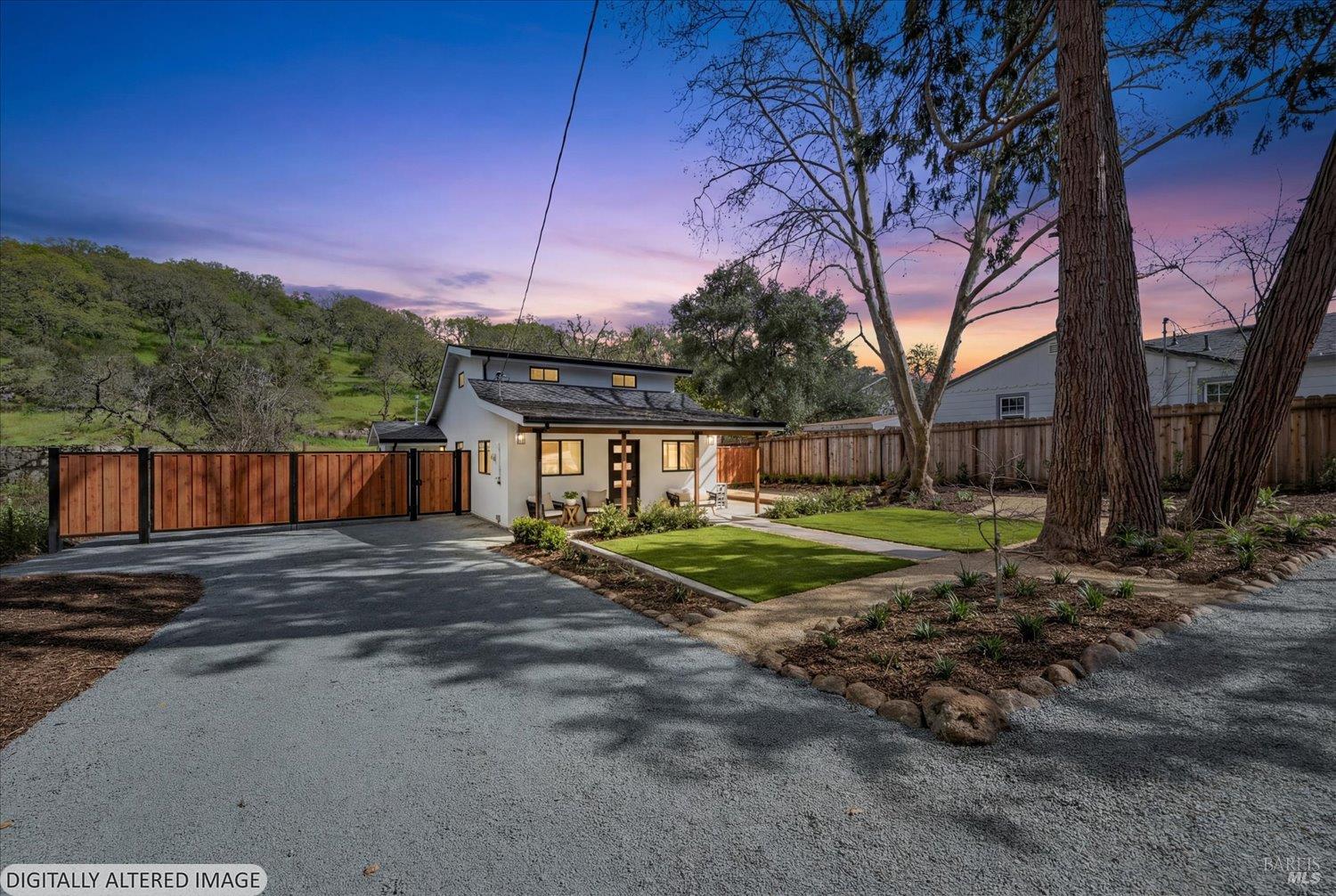2192 First Avenue Napa, CA 94558 - Photo 79 of 81 a view of a house with backyard and a tree