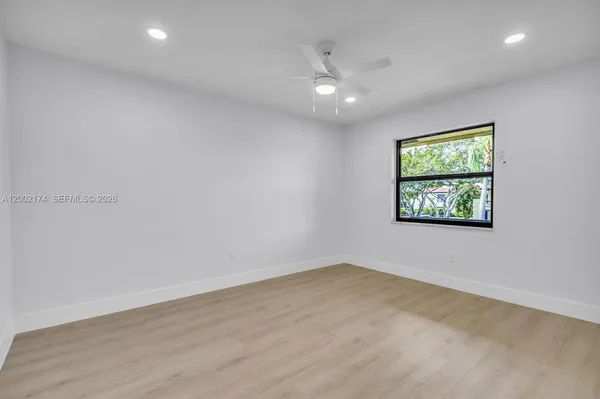 en empty room with window