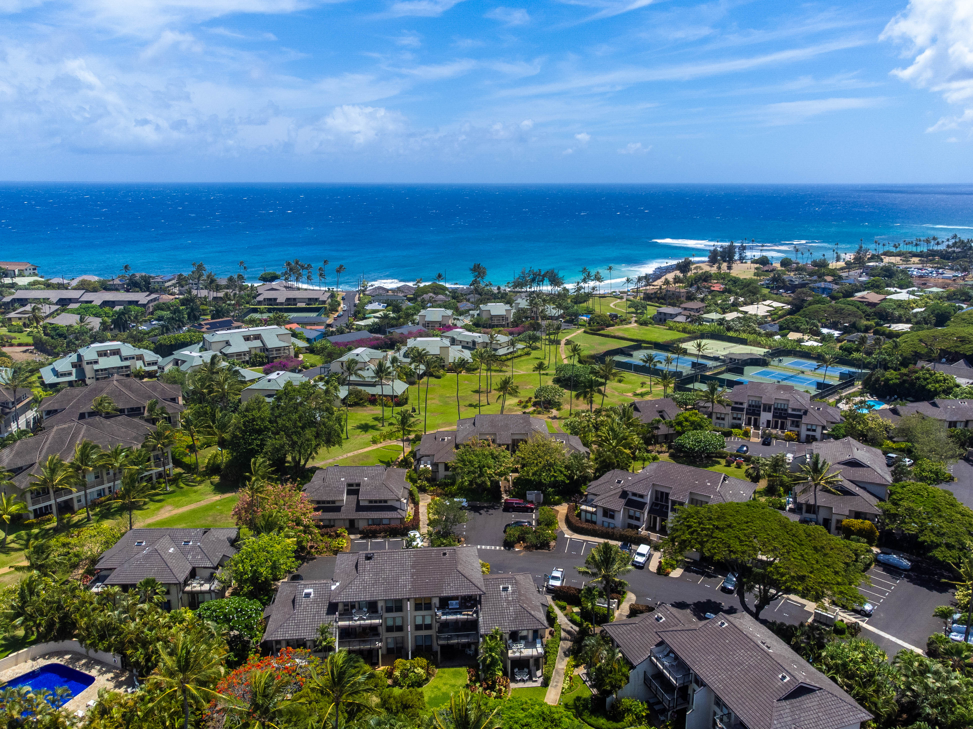 1901 Poipu Road, Unit 633 Koloa, HI 96756 - Photo 22 of 30 an aerial view of multiple house