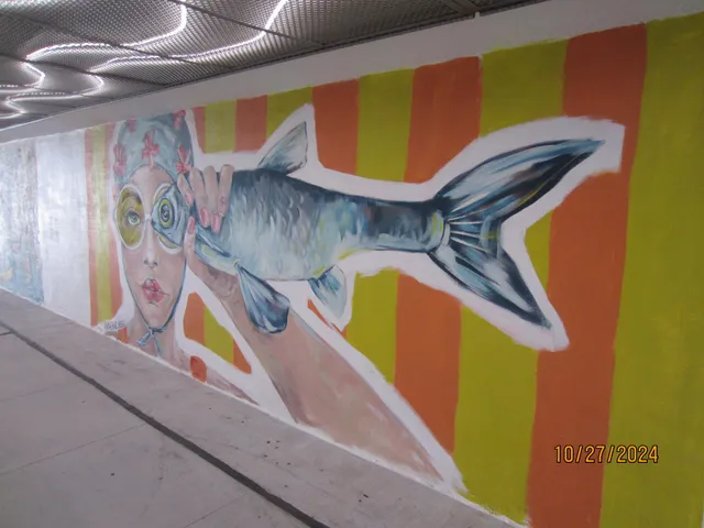 a view of a street with the view of the street