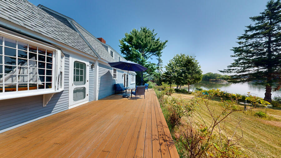 654 Pleasant Point Road Cushing, ME 04563 - Photo 20 of 81 Back View of Home