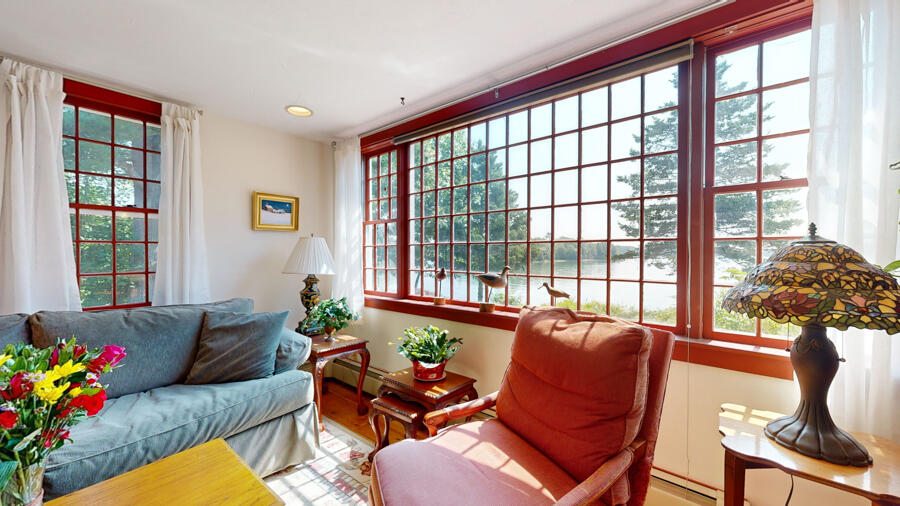 654 Pleasant Point Road Cushing, ME 04563 - Photo 25 of 81 Family Room w/ Waterviews