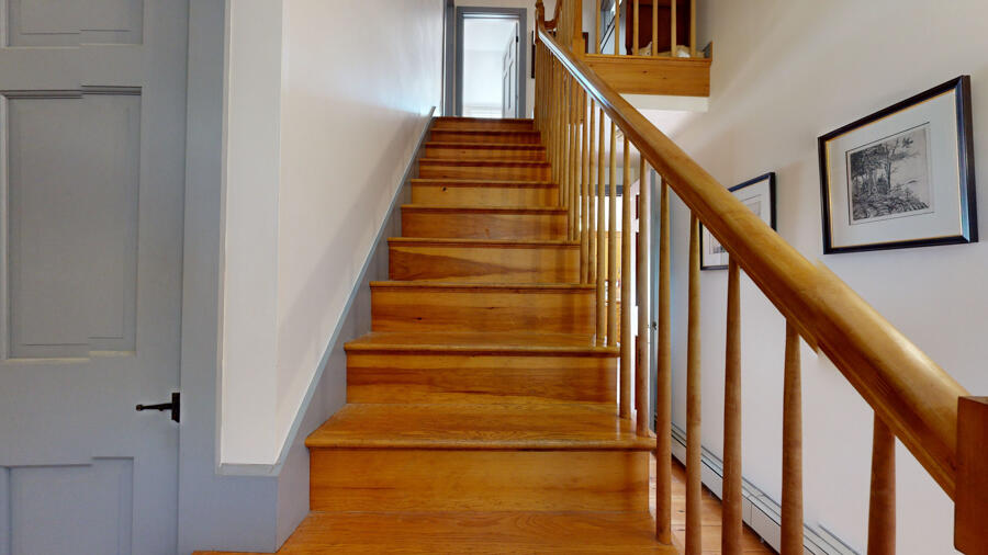 654 Pleasant Point Road Cushing, ME 04563 - Photo 40 of 81 Staircase To 2nd Floor