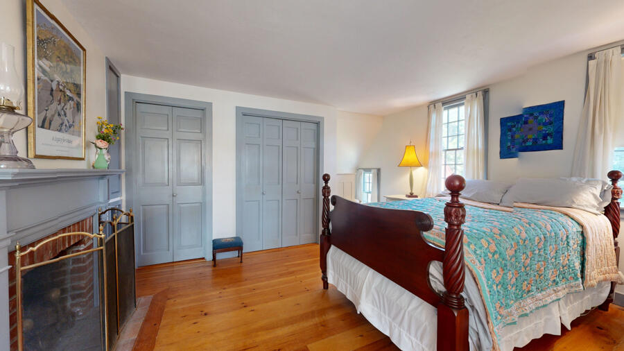 654 Pleasant Point Road Cushing, ME 04563 - Photo 48 of 81 Primary Bedroom w/ Double Closets