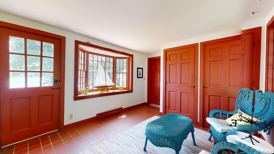 654 Pleasant Point Road Cushing, ME 04563 - Photo 10 of 81 Mudroom & Door To Back Yard