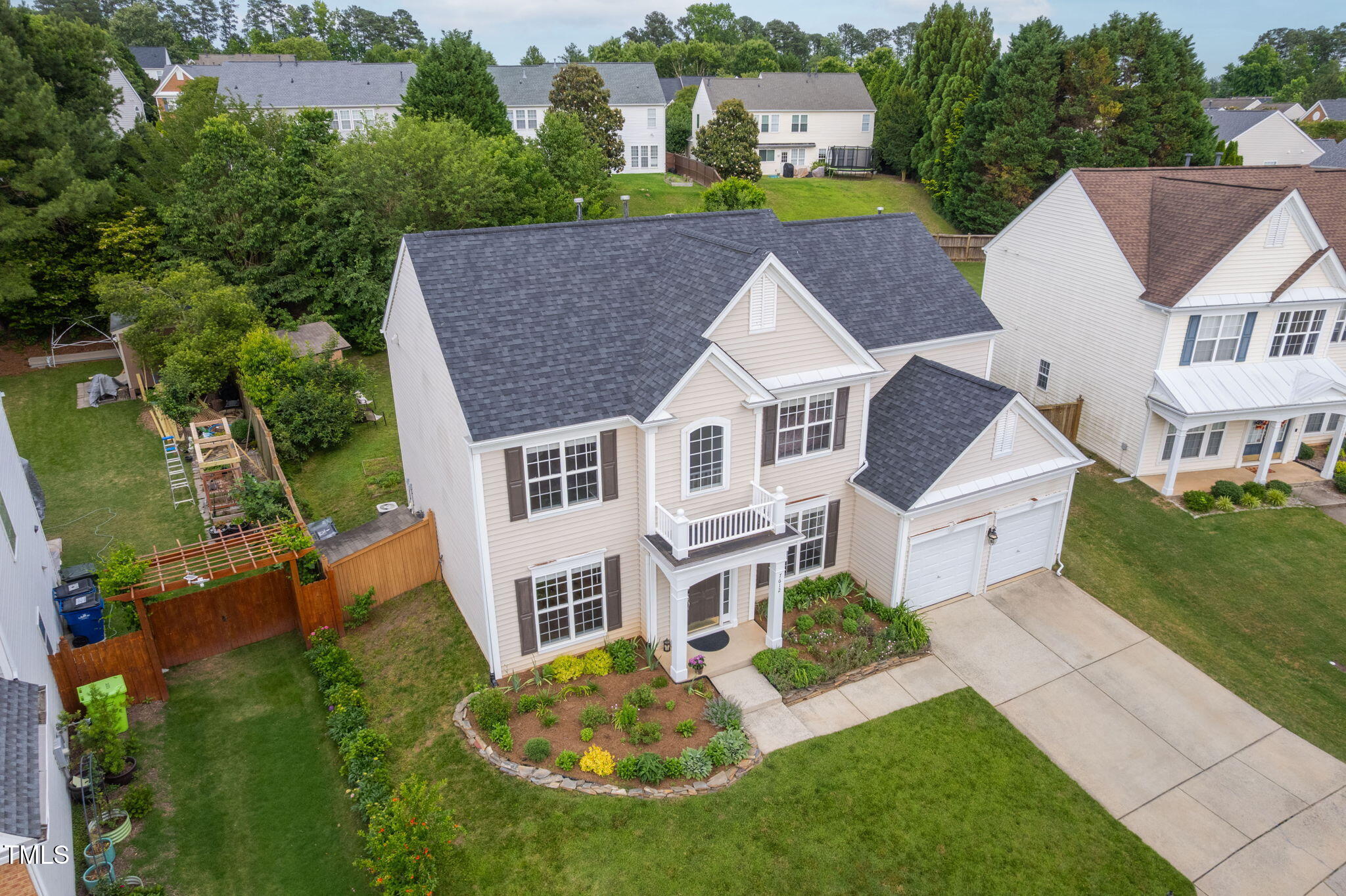7612 Vista Del Rey Lane Raleigh, NC 27613 - Photo 59 of 73 Arial View
