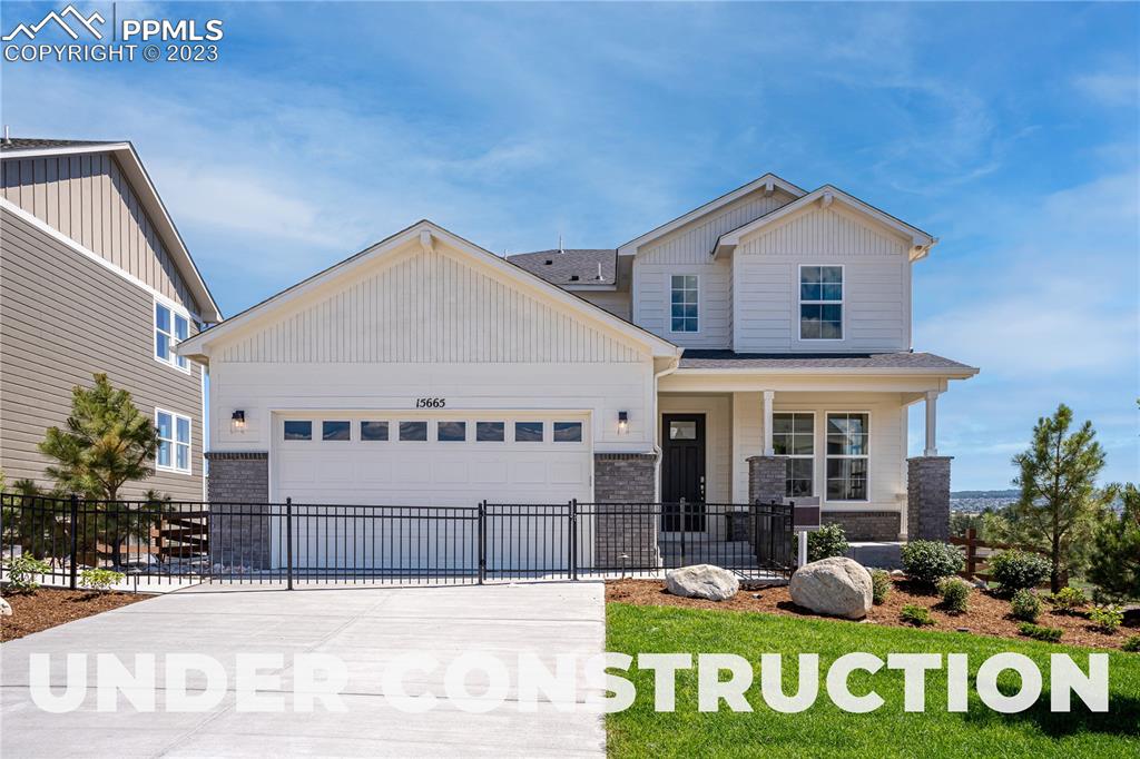 a view of house with front door