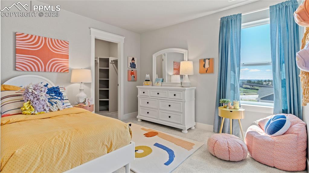 2174 Coyote Mint Drive Monument, CO 80132 - Photo 14 of 50 a bedroom with a bed and window