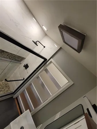 a view of staircase