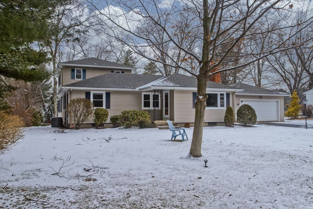 128 Birch Road Longmeadow, MA 01106 - Photo 1 of 39 a view of a house with a yard and large tree
