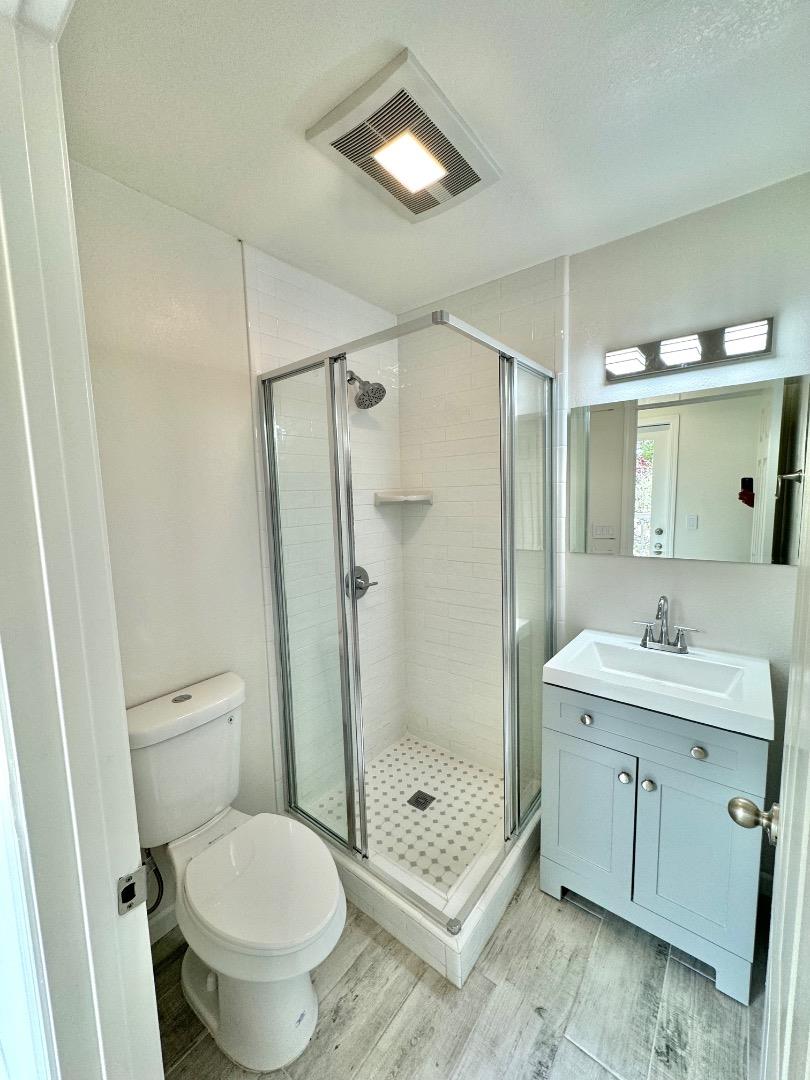 Hermitage Road Pebble Beach, CA 93953 - Photo 5 of 10 a bathroom with a toilet a sink and shower