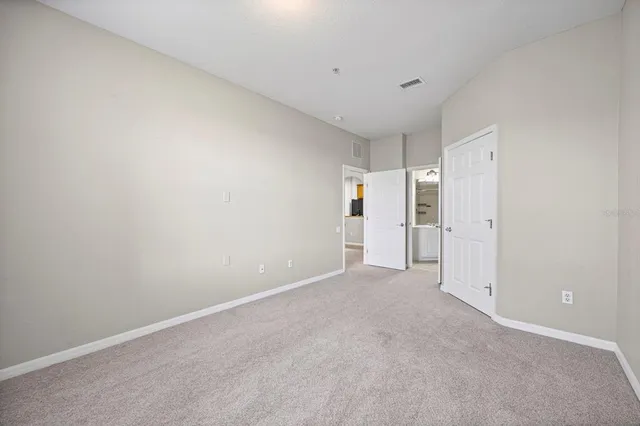 a view of empty room