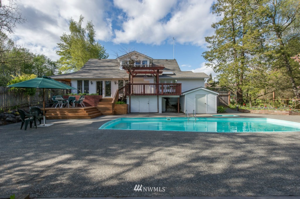18624 Beall Road Southwest Vashon, WA 98070 - Photo 21 of 25 a view of house with outdoor space and porch