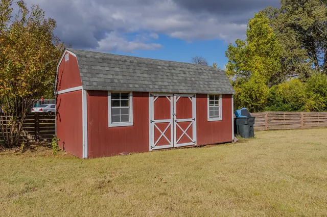 a view of front of house with garage