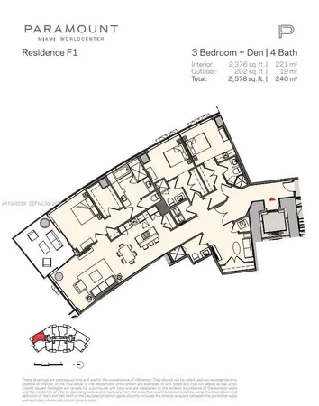 an aerial view of a house with a swimming pool
