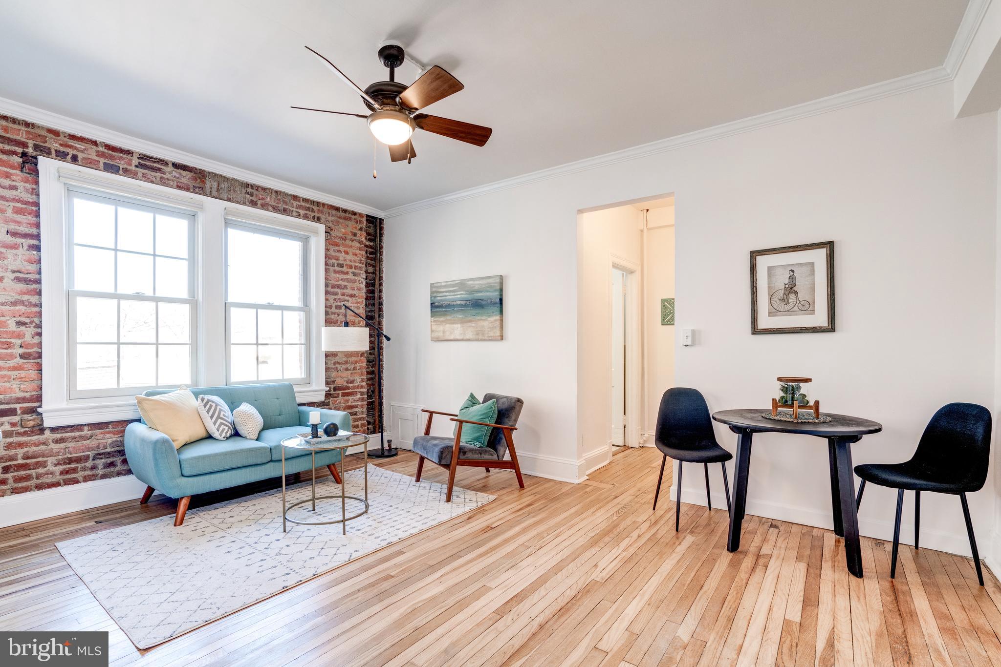 2707 Adams Mill Road Northwest, Unit 408 Washington, DC 20009 - Photo 1 of 21 Bright & Airy Living Room