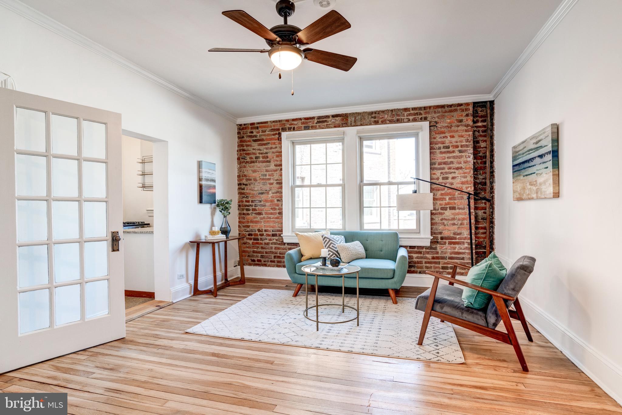2707 Adams Mill Road Northwest, Unit 408 Washington, DC 20009 - Photo 2 of 21 Bright & Airy Living Room