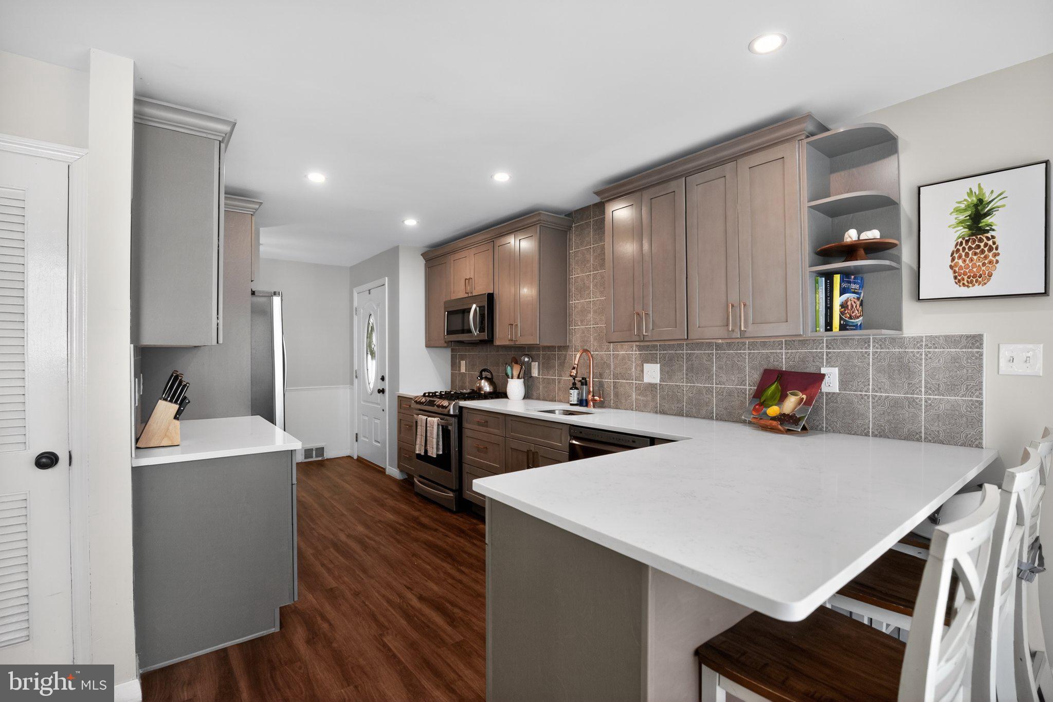 119 Sharrowvale Road Cherry Hill, NJ 08034 - Photo 24 of 36 Modern kitchen with sleek finishes.