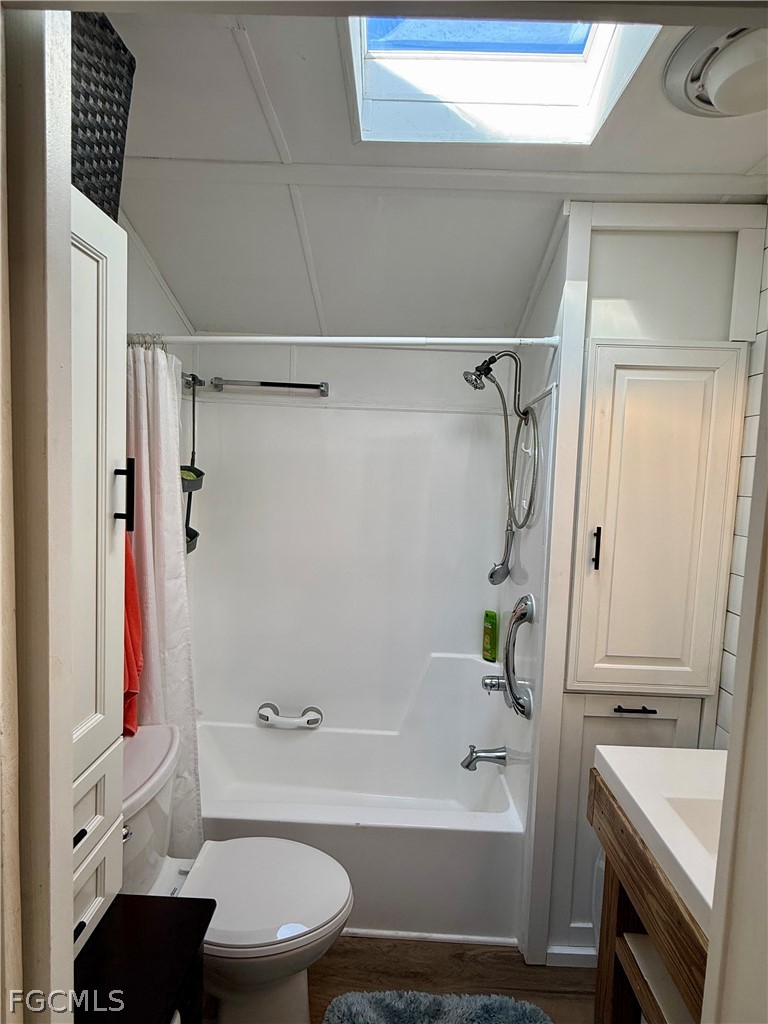 19681 Summerlin Road, Unit 482 Fort Myers, FL 33908 - Photo 13 of 35 a bathroom with a sink a toilet and a bathtub