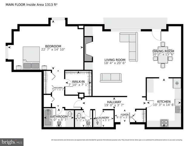 $475,000 | 8101 Connecticut Avenue, Unit S701, Chevy Chase, MD 20815