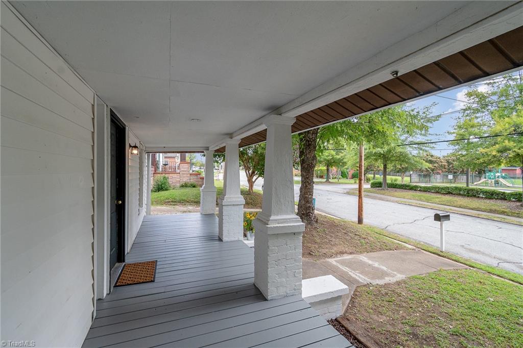 Rocking chair front porch