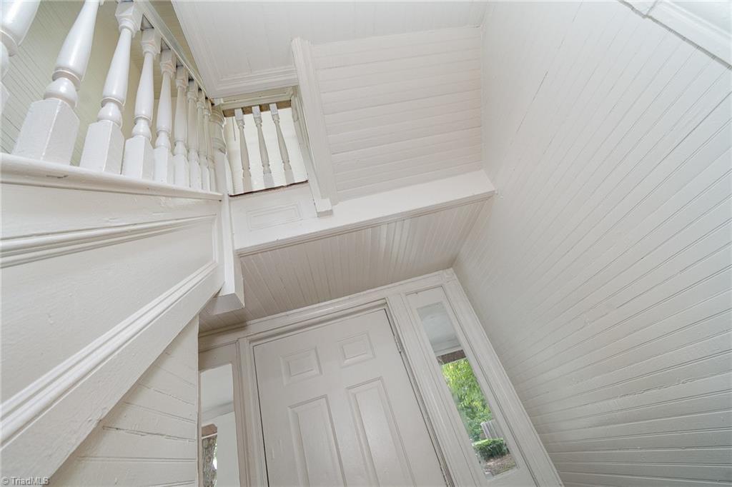 Enter this thoughtfully renovated home full of character and architectural features.