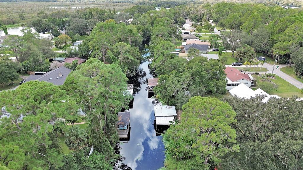 2236 River Ridge Road DeLand, FL 32720 - Photo 74 of 84 an aerial view of residential house with outdoor space and trees all around