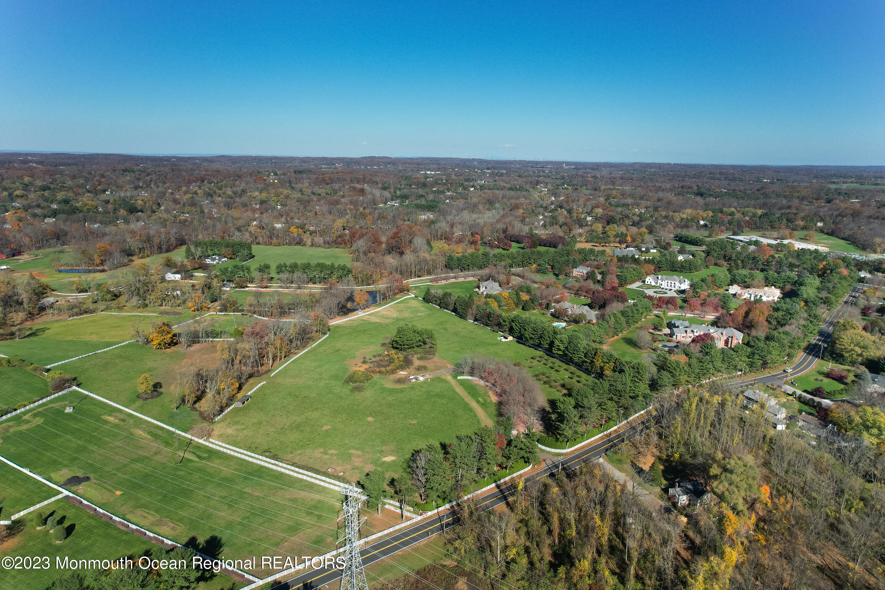 55 Crine Road Colts Neck, NJ 07722 - Photo 15 of 28 an aerial view of a city