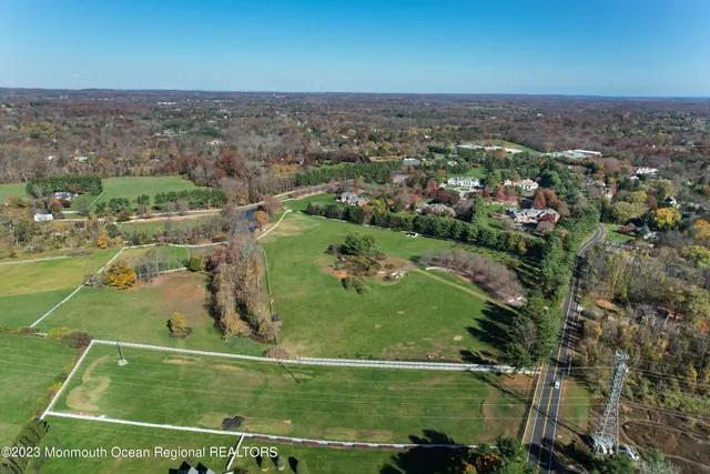 an aerial view of a football ground