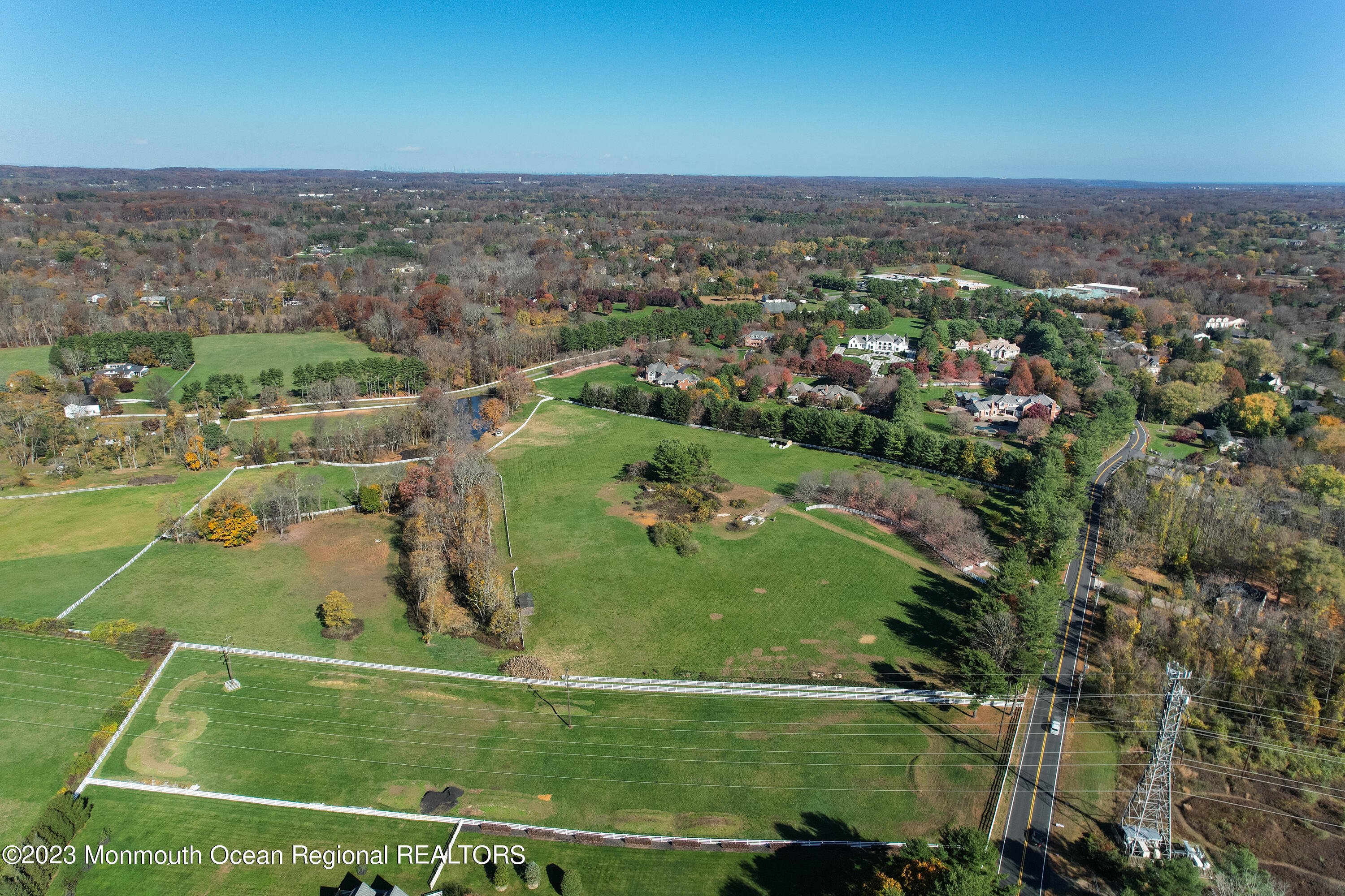 55 Crine Road Colts Neck, NJ 07722 - Photo 16 of 28 an aerial view of a football ground