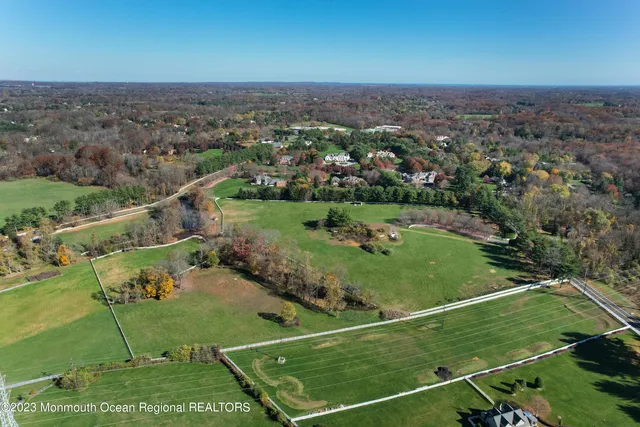 an aerial view of a football ground