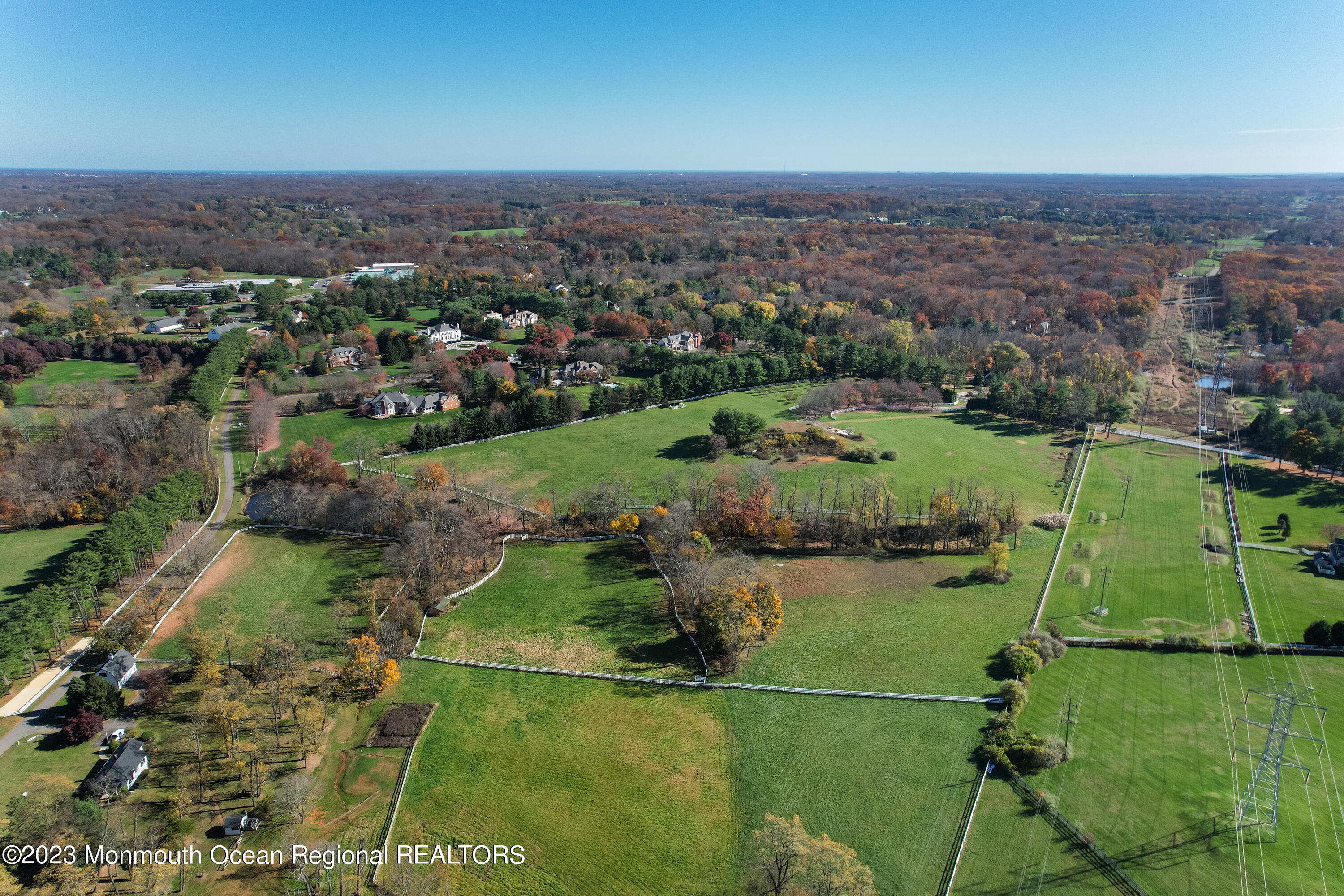 55 Crine Road Colts Neck, NJ 07722 - Photo 19 of 28 an aerial view of lake residential house with outdoor space