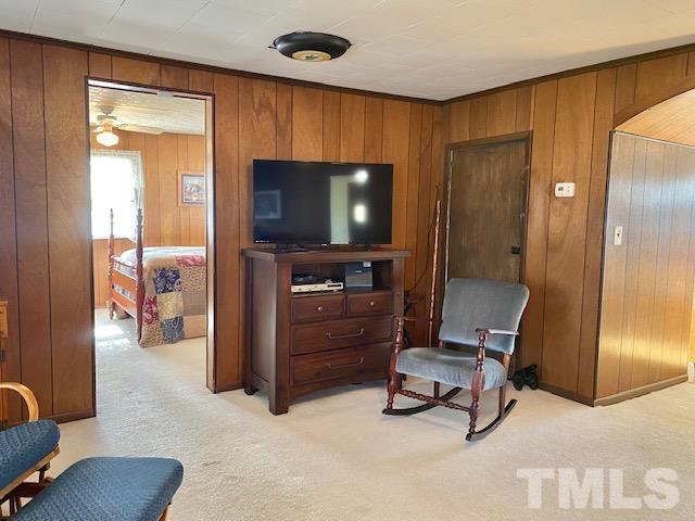 871 Halifax Road Roxboro, NC 27573 - Photo 17 of 45 a living room with a flat screen tv and furniture