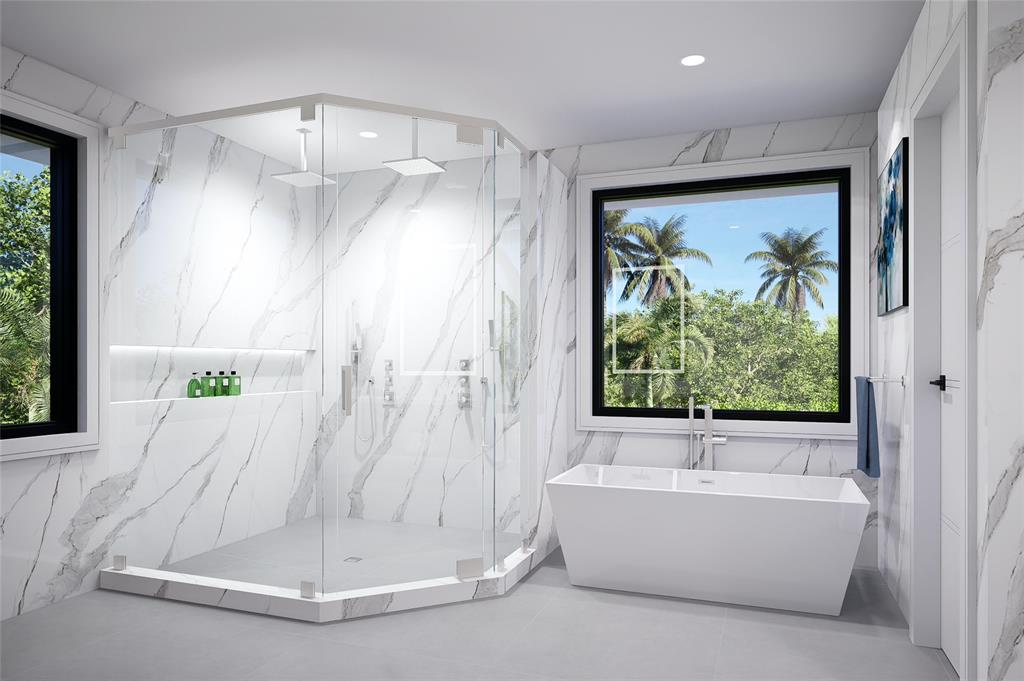 1625 Southeast 1st Street Fort Lauderdale, FL 33301 - Photo 13 of 14 a bathroom with a bathtub and a shower