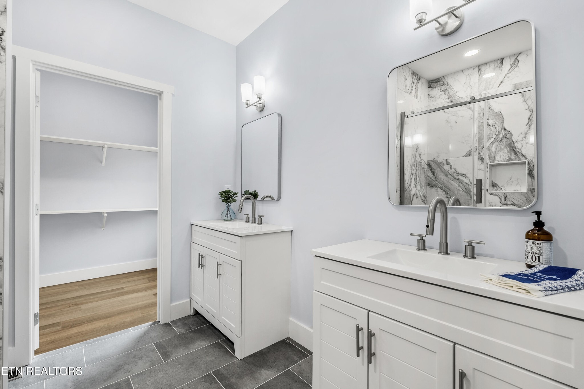3436 Gap Road Knoxville, TN 37921 - Photo 15 of 25 a bathroom with a sink and a mirror