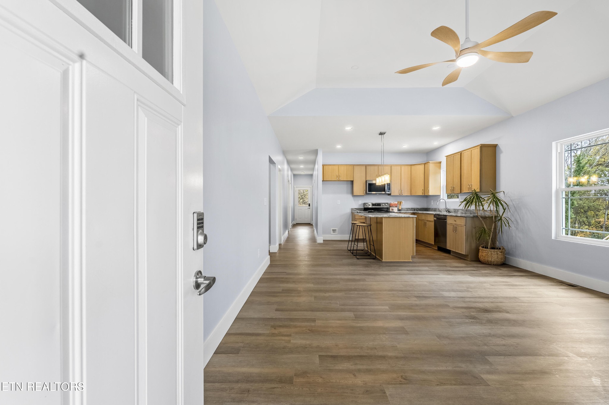 3436 Gap Road Knoxville, TN 37921 - Photo 6 of 25 a view of kitchen with wooden floor and window