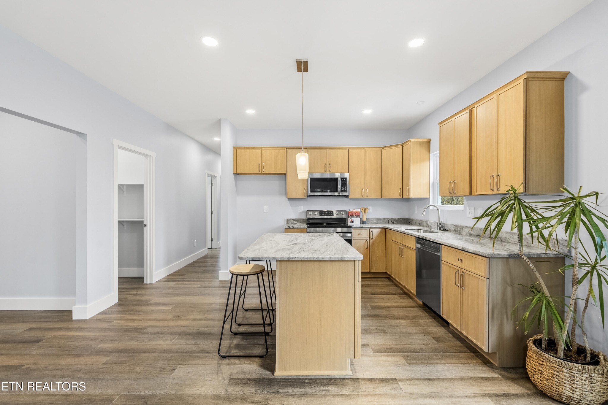 3436 Gap Road Knoxville, TN 37921 - Photo 8 of 25 a kitchen with a stove a sink and a refrigerator