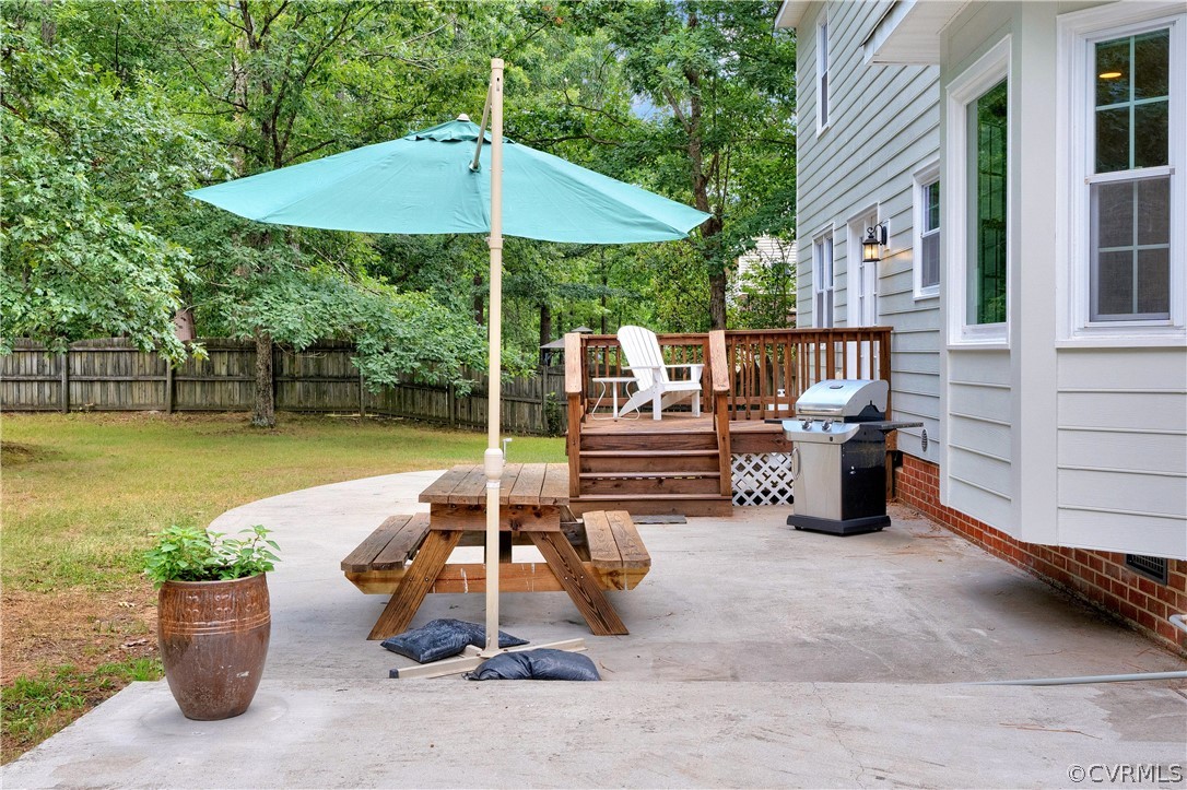 7531 Genuine Risk Lane Midlothian, VA 23112 - Photo 40 of 50 a view of a swimming pool with a patio