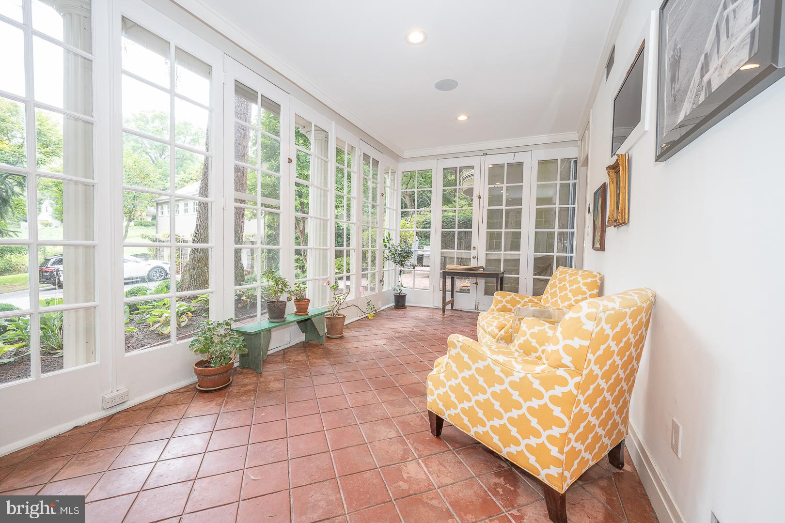 15 Old Gulph Road Gladwyne, PA 19035 - Photo 21 of 66 a living room with furniture and large windows