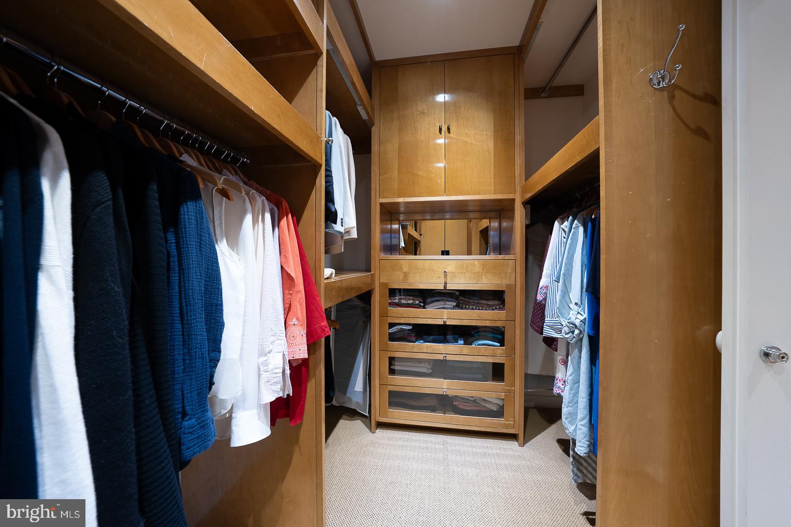 15 Old Gulph Road Gladwyne, PA 19035 - Photo 31 of 66 a view of walk in closet with clothes