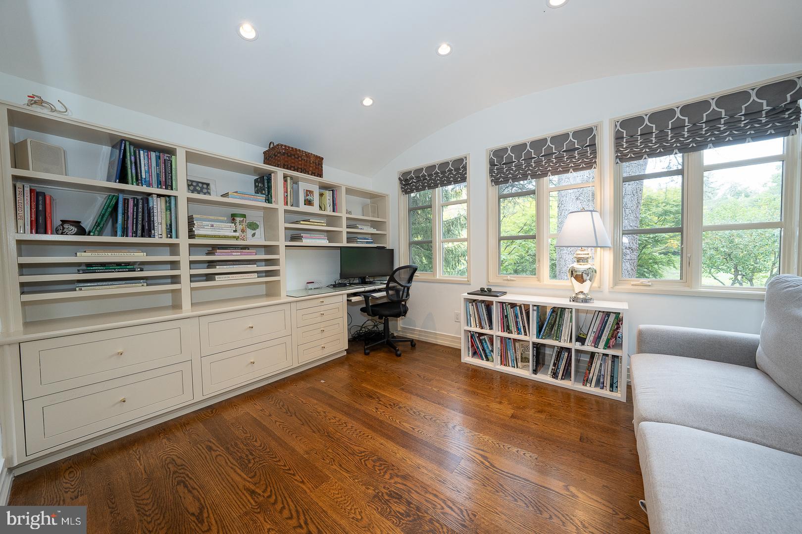 15 Old Gulph Road Gladwyne, PA 19035 - Photo 40 of 66 a living room with furniture and a large window