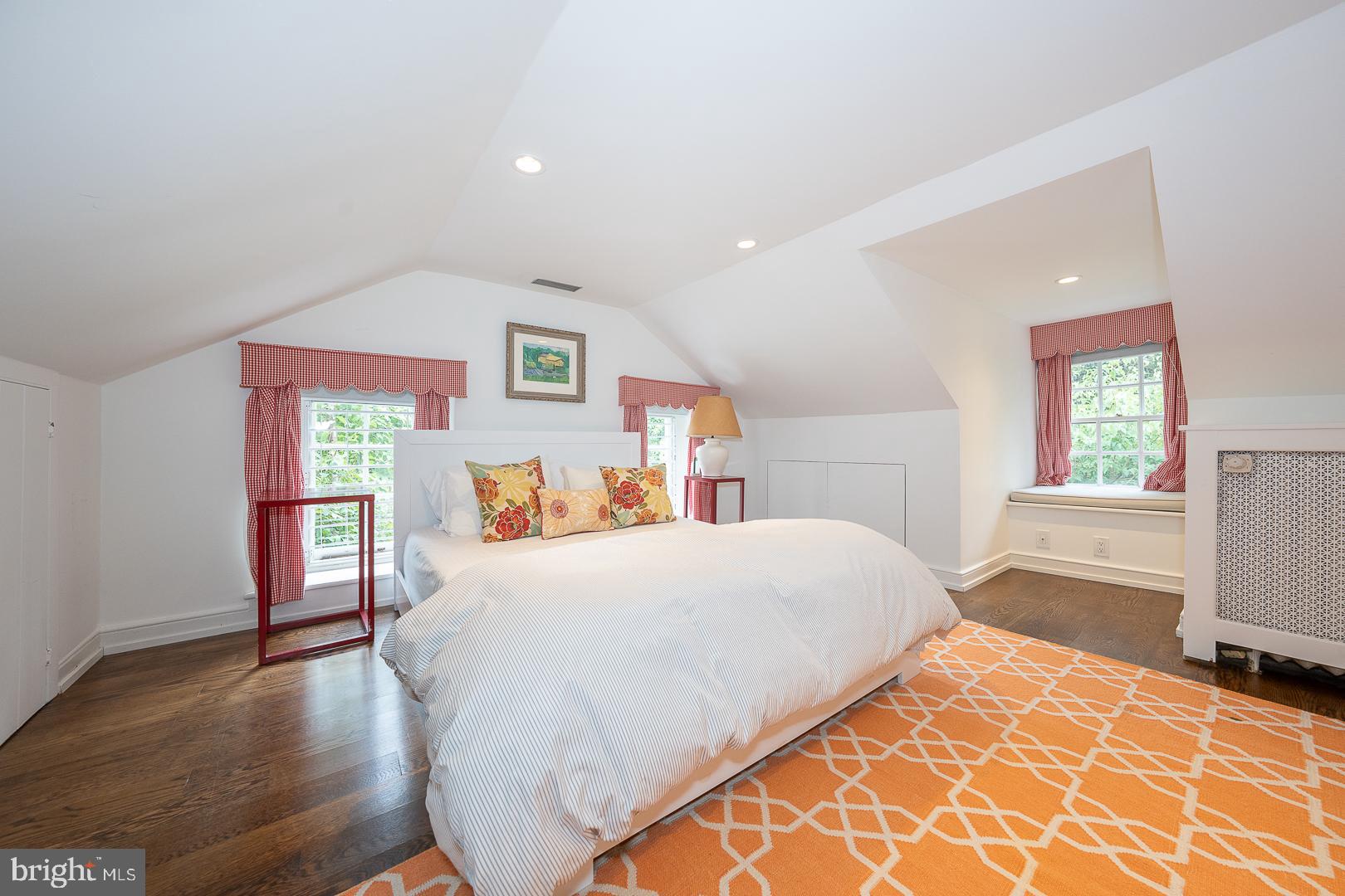15 Old Gulph Road Gladwyne, PA 19035 - Photo 43 of 66 a bedroom with a large bed and a window