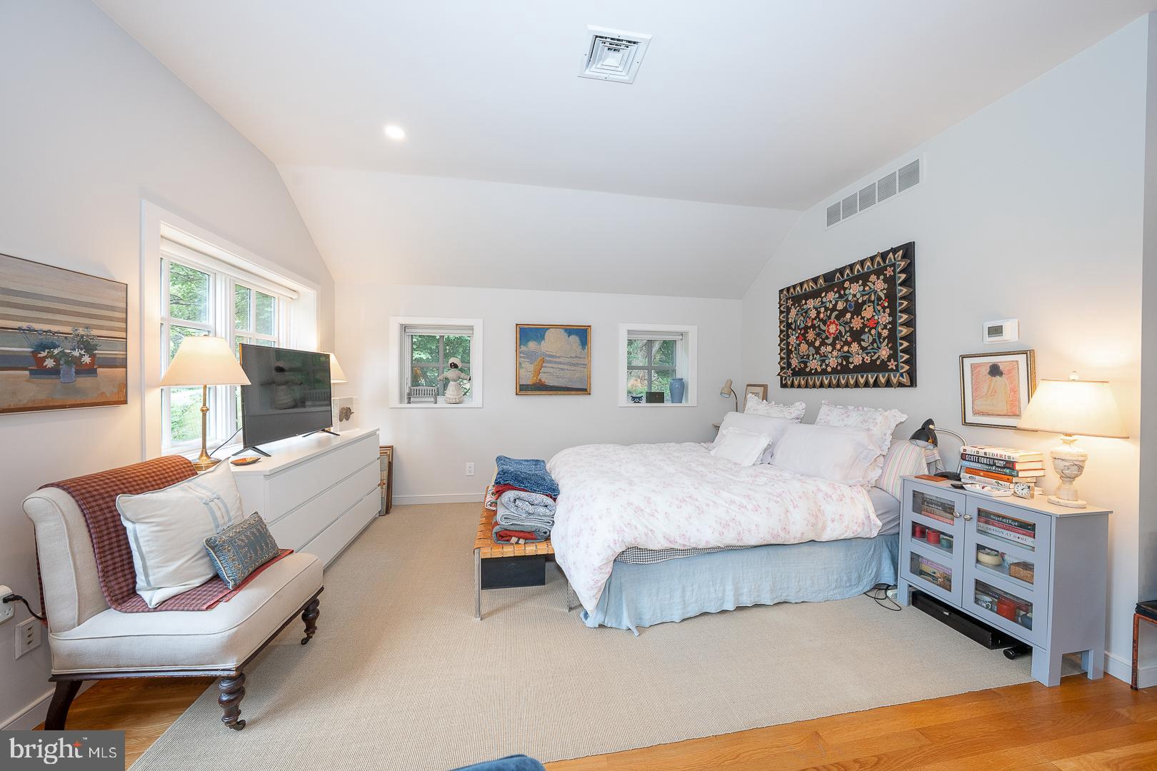 15 Old Gulph Road Gladwyne, PA 19035 - Photo 52 of 66 a bedroom with a bed and a couch