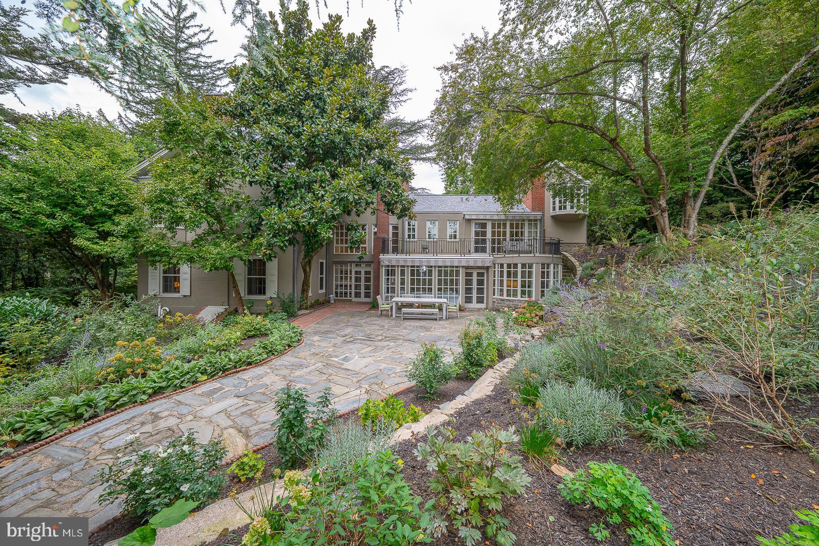 15 Old Gulph Road Gladwyne, PA 19035 - Photo 61 of 66 View from terraced gardens