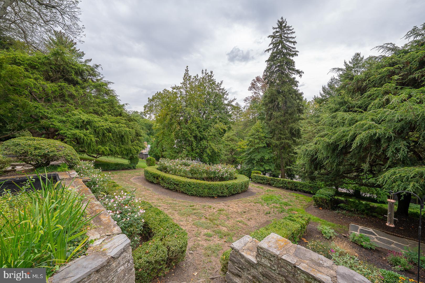 15 Old Gulph Road Gladwyne, PA 19035 - Photo 62 of 66 Spectacular landscaped garden area